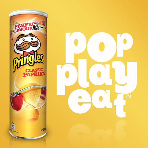 Pringles Pringles Paprika Crisps 185 g (Packaging May Vary) 2