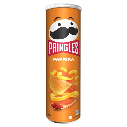 Pringles Pringles Paprika Crisps 185 g (Packaging May Vary)