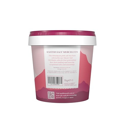Maldon Himalayan Pink Salt 1kg - Coarse 2