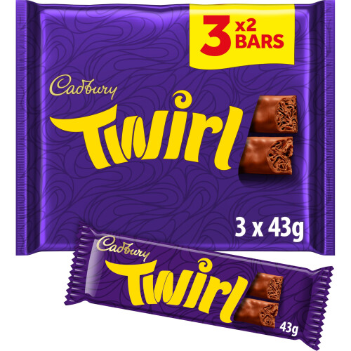 Cadbury Cadbury Twirl Chocolate Bar 129 Gr