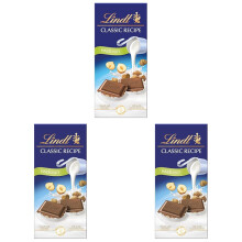 Lindt Classic Recipe Hazelnut 100g (Pack of 3)