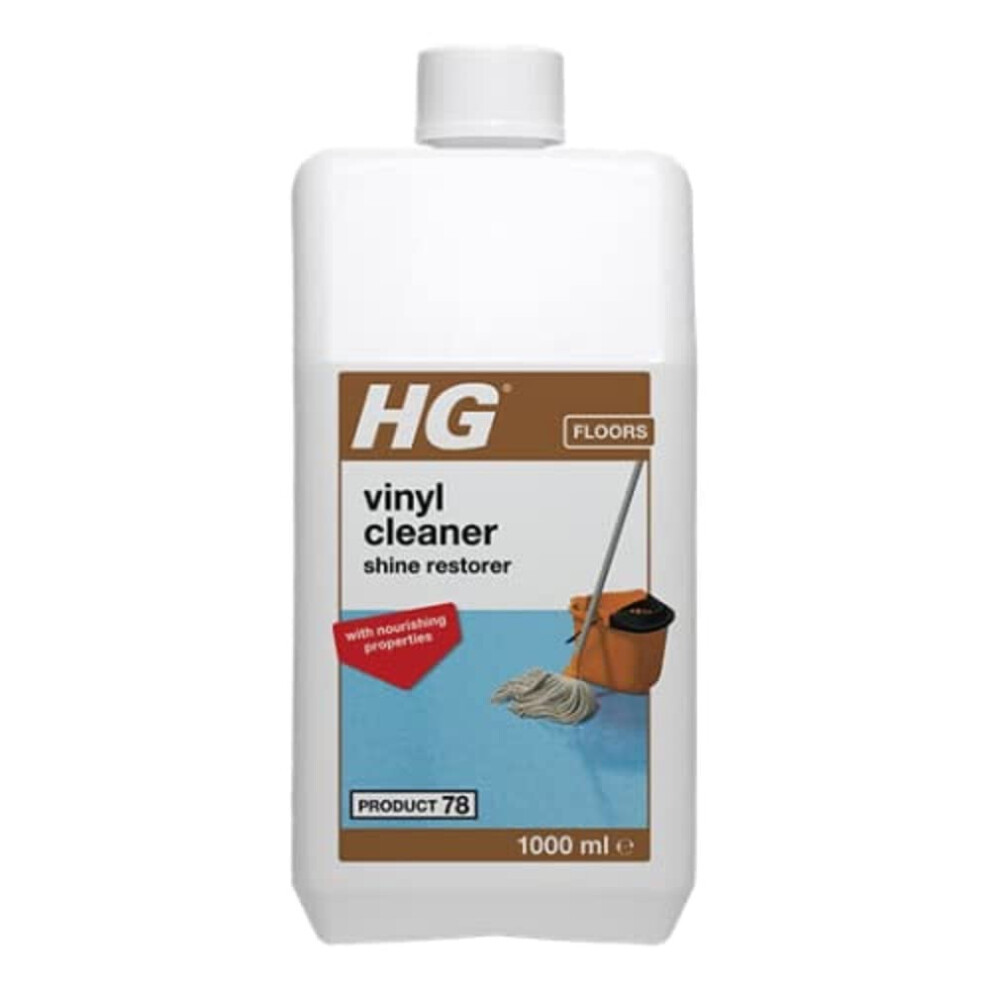 HG Vinyl Floor Cleaner & Shine Restorer - 1 Litre
