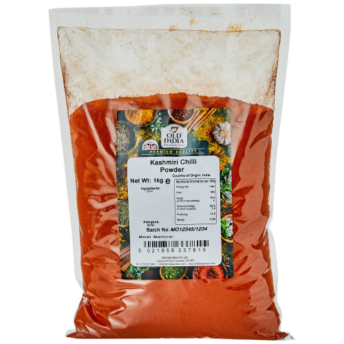 Old India Kashmiri Chilli Powder 1 Kg 1