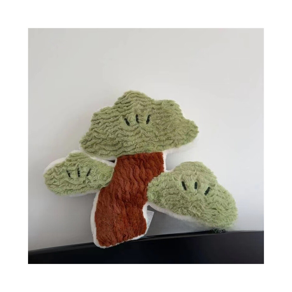 (Green Pine,65cm)Joli coussin en peluche design pin et cerisier fleur pour décoration canapé