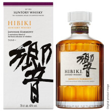 Hibiki Japanese Harmony Suntory Whisky, 70cl