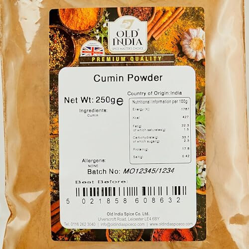 Old India Cumin Powder 250g 2