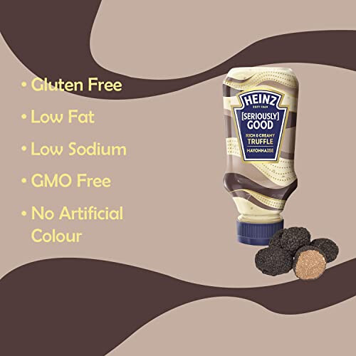 Heinz Heinz Seriously Good Truffle Mayo Mayonnaise, 220 ml 2