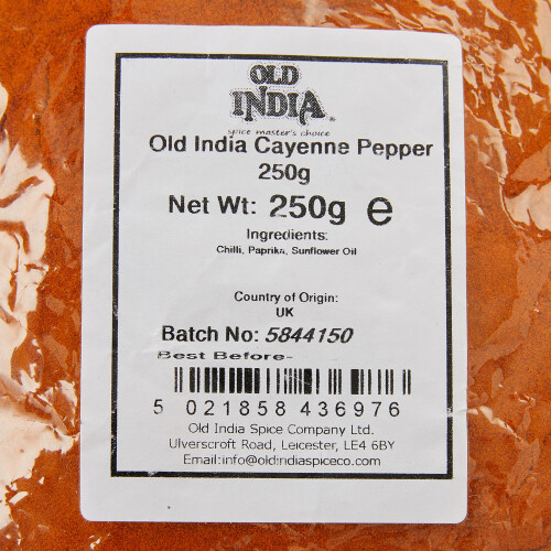 Old India Cayenne Pepper 250g 2