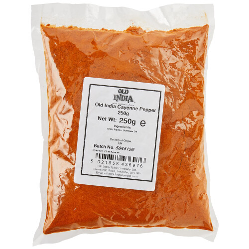 Old India Cayenne Pepper 250g 1