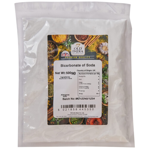 Old India Bicarbonate of Soda, 500 g
