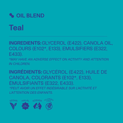 Colour Mill Teal Oil Based Food Colouring 20ml 2