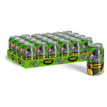 Levi Roots Carribean Crush Sparkling Fruit Juice Drink with Grapefruit, Mango & Juicy Pineapple 330ml Cans (Case of 24)