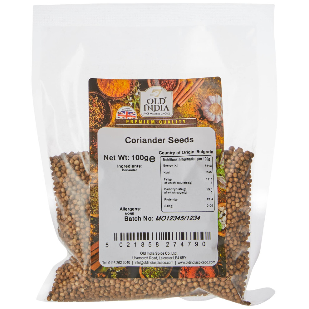 Old India Coriander Seeds 100G