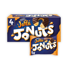 McVitie's Jaffa Cakes Original Jaffa Jonuts, 4 Jonuts (Pack of 1)