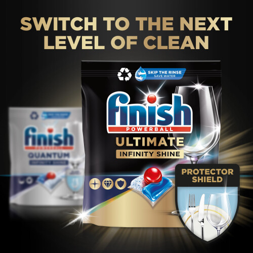 Finish Finish Ultimate Infinity Shine, 160 Dishwasher Tablets (80 X 2) 2