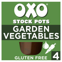 OXO Stock Pots Gluten Free Garden Vegetables With Parsley & Garlic, 4 x 20 g (80 g)