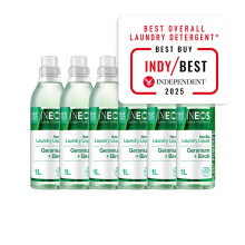 INEOS Non Bio Laundry Liquid 198 Washes (6 x 1L) Geranium + Birch