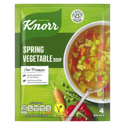 Knorr Knorr Florida Spring Vegetable Soup Packet 10 x 48g