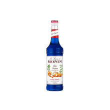 MONIN Premium Blue Curacao Syrup 700ml for Cocktails and Mocktails. Vegan-Friendly, Allergen-Free, 100% Natural Flavours