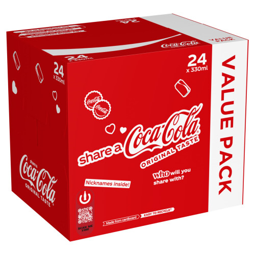 Coca Cola Coca-Cola Original Taste 24 x 330 ml 1