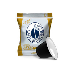 Caffè Borbone Respresso, Gold Coffee Blend - 50 Capsules - Compatible with Nespresso* coffee machines for domestic use