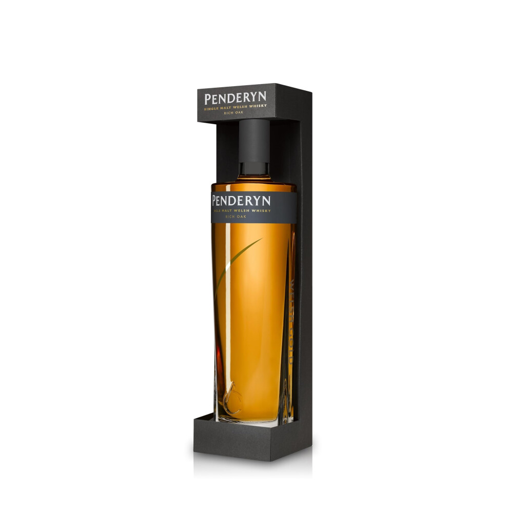 Penderyn Rich Oak, Single Malt Welsh Whisky, 70Cl, 46% Abv, Award Winning Gold