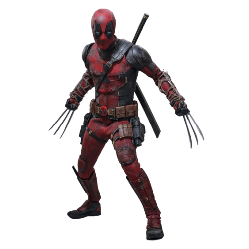 Hot Toys ειδώλιο Hot Toys MMS782 - Marvel Comics - Deadpool & Wolverine - Deadpool Battling Version