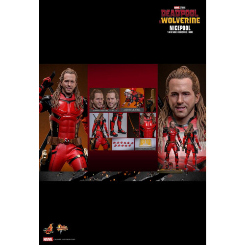 Hot Toys ειδώλιο Hot Toys MMS788 - Marvel Comics - Deadpool & Wolverine - Nicepool 1