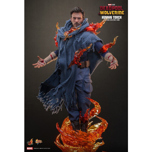 Hot Toys ειδώλιο Hot Toys MMS789 - Marvel Comics - Deadpool & Wolverine - Human Torch 2