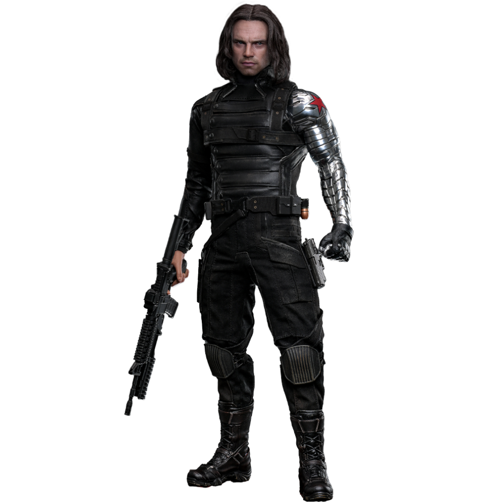 Hot Toys Figure Mms790 - Marvel Comics - Captain America : The Winter Soldier - Winter Soldier