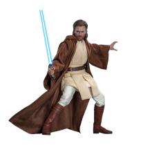 Figurina Hot Toys MMS808 - Star Wars : Attack Of The Clone - Obi Wan Kenobi