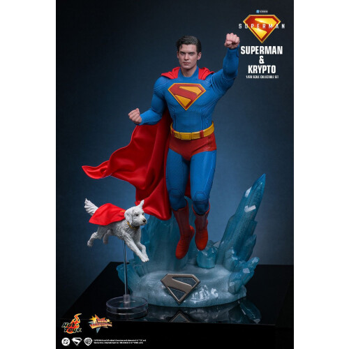 Hot Toys ειδώλιο Hot Toys MMS812 - DC Comics - Superman - Superman & Krypto 2