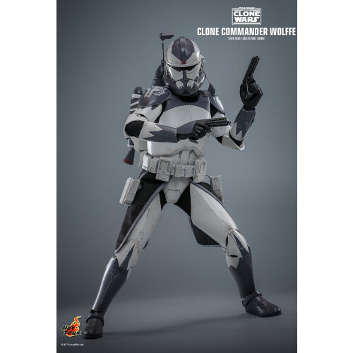 Hot Toys ειδώλιο Hot Toys TMS141 - Star Wars : The Clone War - Clone Commander Wolffe 2