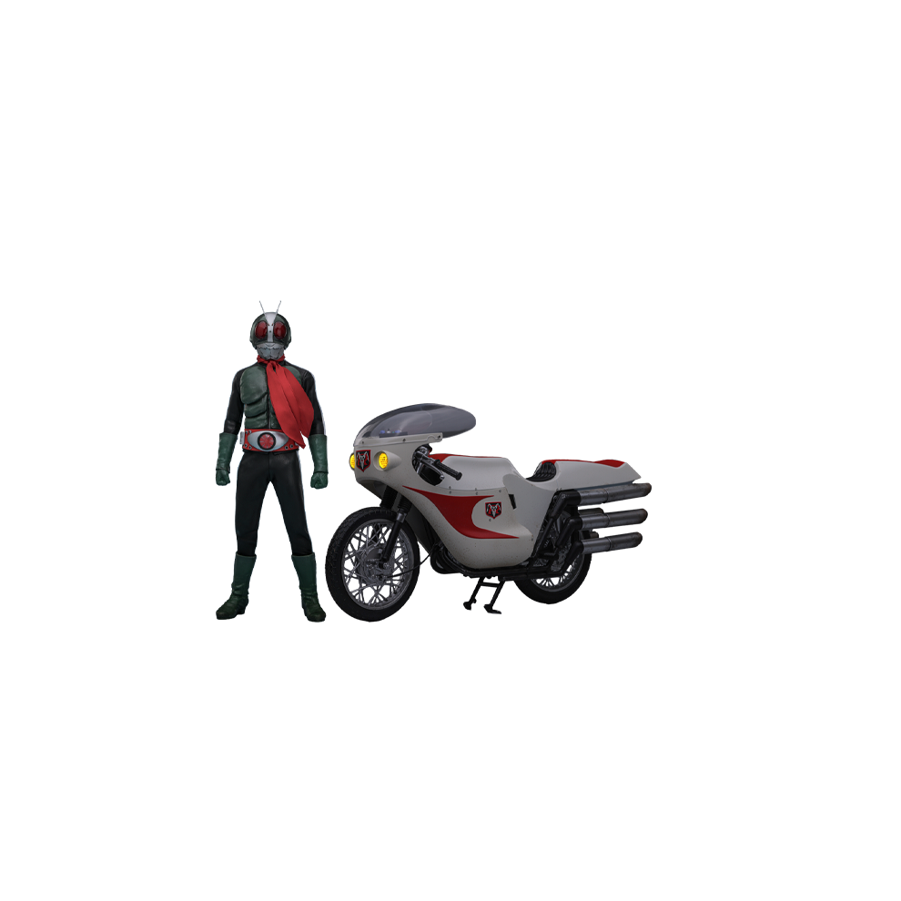 Hot Toys Figure Tms149 - Kamen Rider - Kamen Rider No.2 & Cyclone No.2