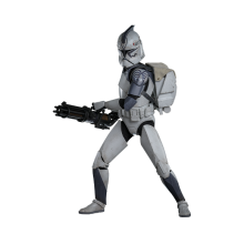 Figura Hot Toys TMS143 - Star Wars : The Clone War - 104Th Battalion Wolfpack Clone Trooper Deluxe Version