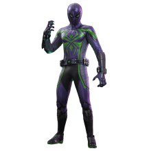 Figura Hot Toys VGM68 - Marvel's Spider Man 2 - Miles Morales Purple Reign Suit