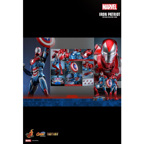 Hot Toys ειδώλιο Hot Toys CMS021D68 - Marvel Comics - Iron Patriot 1