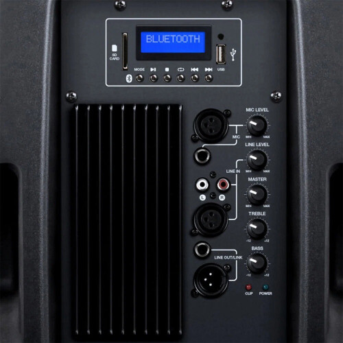 Kam RZ12A V3 1000W Active PA Speaker Bluetooth DJ Disco Sound System 2