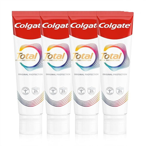 Colgate Colgate Total Active Prevention Original Toothpaste 100ml x4