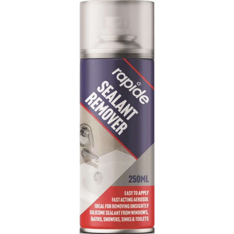 250ml Sealant Remover Silicone can Window Baths Shower Sink & Toilet