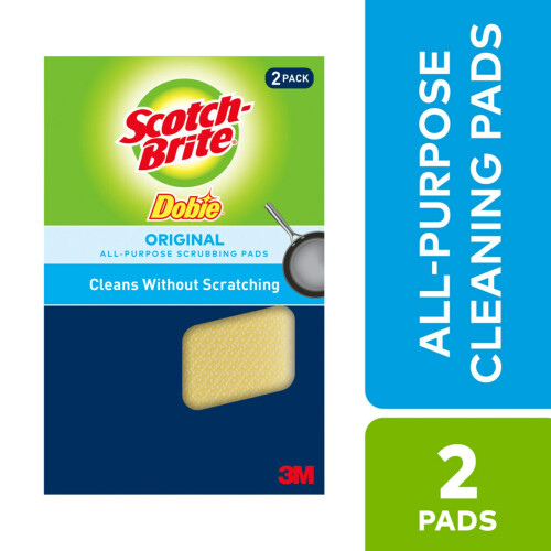 3M 3M 722 Scotch-Brite Dobie Cleaning Pack da 2 pacchetti 1