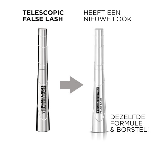L’Oréal Paris L'Oreal Paris False Lash Telescopic Magnetic Black Mascara 9ml 2
