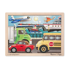 On the Go (Vehicles) Jigsaw (12 pc)
