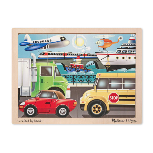 Melissa & Doug On the Go (Vehicles) Jigsaw (12 pc)