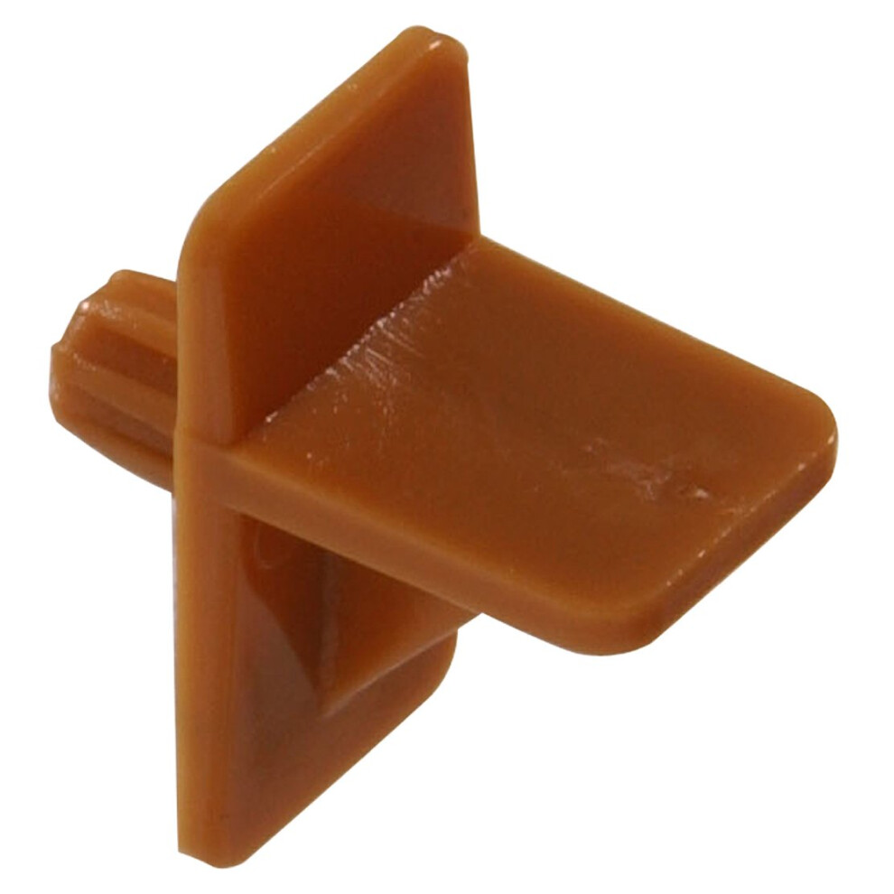 The Hillman Group 853021 Plastic Shelf Support- Tan 8-Pack Beige 008236987102
