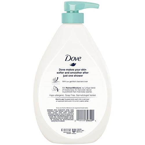Dove Dove Gel Douche, Peau Sensible, 34 Fl Oz (Pack de 2) 1