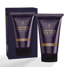 JUST FOR MEN Control GX + THK Thickening Beard Wash with Grey Reduction Alpha Keratin Helps Beard Growth Thickens Hair Up to 20% Works with Ev
