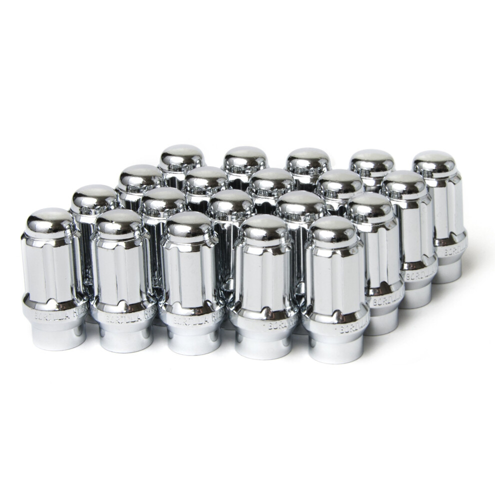 Gorilla Automotive 21133ET Extended Thread Small Diameter Lug Nut - 12-Millimeter by 1.5 Thread Size - Pack of 20-image-OPC-PHRD82T-NEW