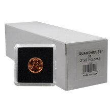 Guardhouse Tetra 2 x 2 Snaplocks for US and Canadian Small Cents Pack of 25