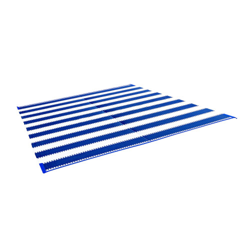 Camco 42871 Toldo Lazer Mat-Blue Stripe 6' X 9' 1